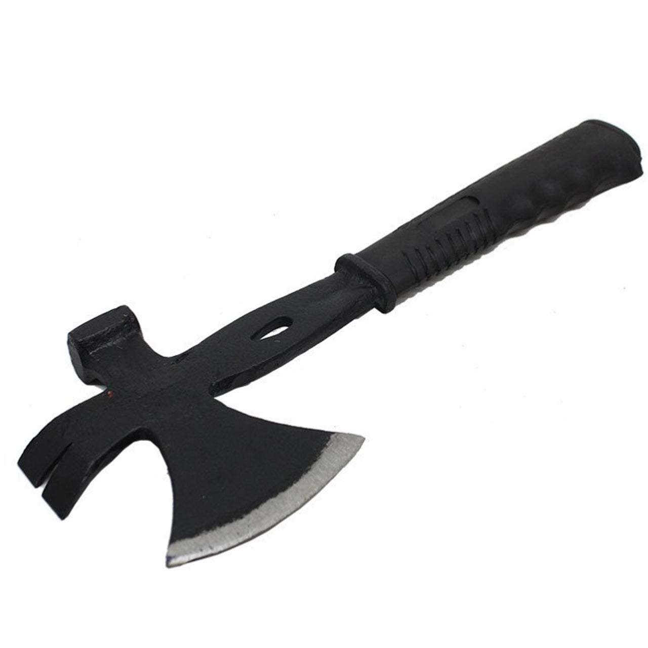 The multi-purpose hatchet (also known as a fruiterer's tool) is the ultimate tool for camping or work use. Its 4 in 1 functionality means that it can be used as a hammer, axe, pry bar or nail puller. The compact size makes it user friendly while maintaining an ideal weight for strength. www.moralepatches.com.au