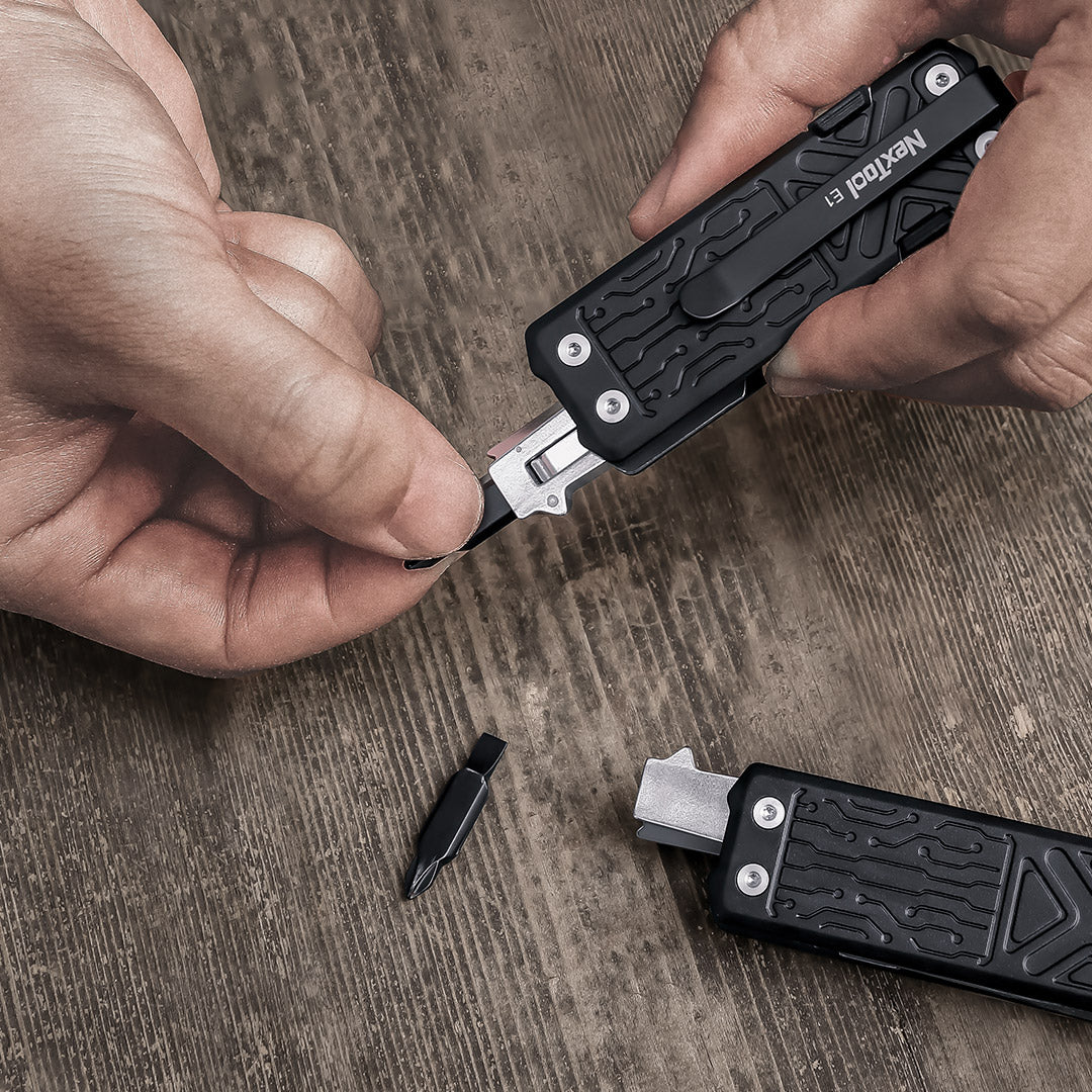 The NexTool Pocket Tool E1 is engineered as a minimalist everyday carry solution for users who require compact functionality without bulk. Designed for portability and quick deployment, the E1 integrates essential tools into a slim stainless steel format suitable for pocket, keychain or kit carry. www.moralepatches.com.au