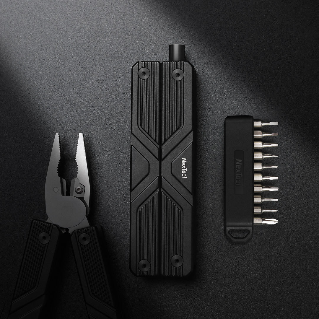 The NexTool Gemini Electric Multi-Tool is a hybrid design that combines traditional multi-tool functionality with an integrated electric screwdriver system. Designed for users who require both mechanical strength and powered fastening capability, the Gemini delivers versatility in a compact format. www.moralepatches.com.au