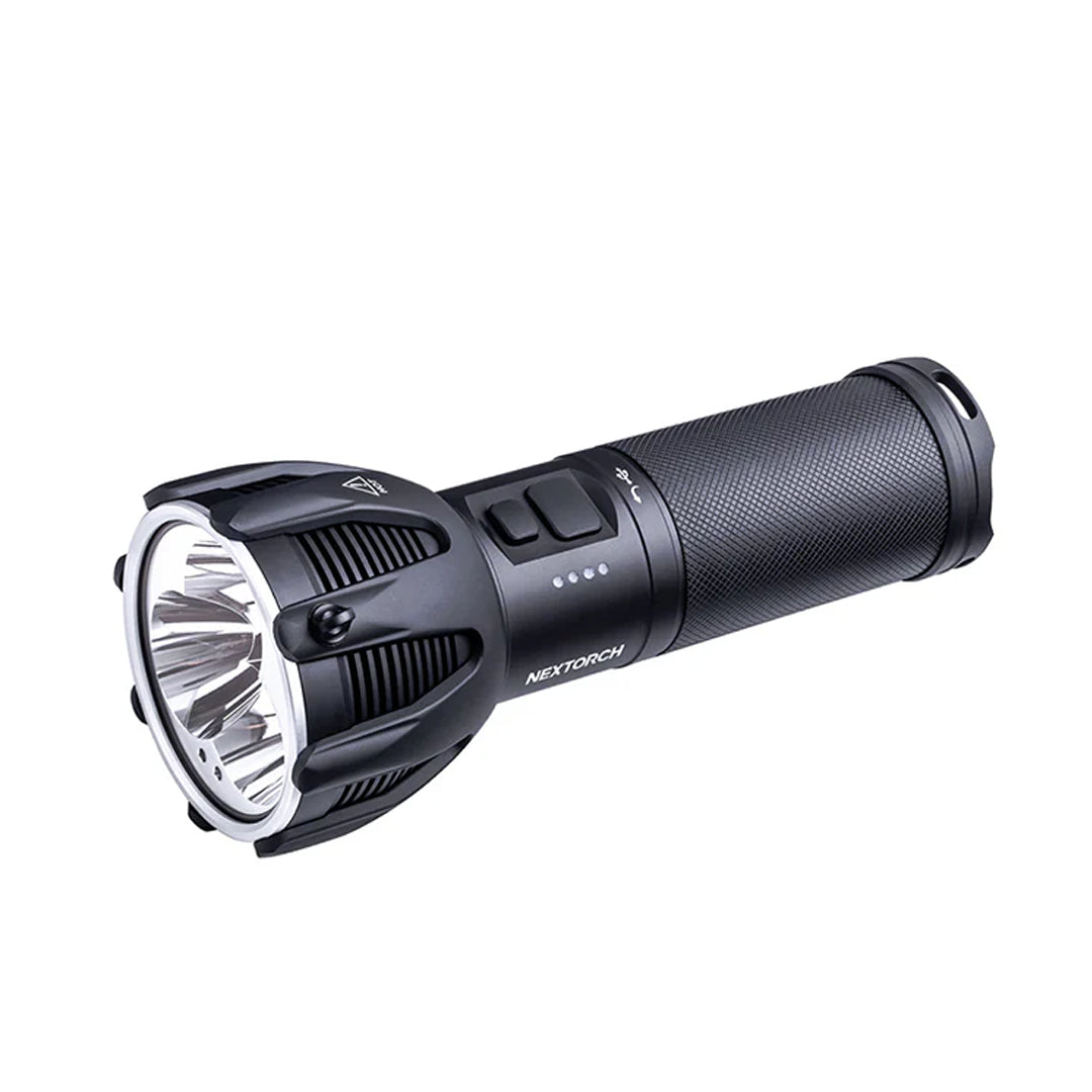The Saint Torch 30C is a powerhouse in search and rescue lighting, offering an extraordinary 10,00 lumen light and a 15,000 lumen turbo. This flashlight is equipped with dual side switches for swift operation and an easy-to-read four-level LED battery indicator. www.moralepatches.com.au