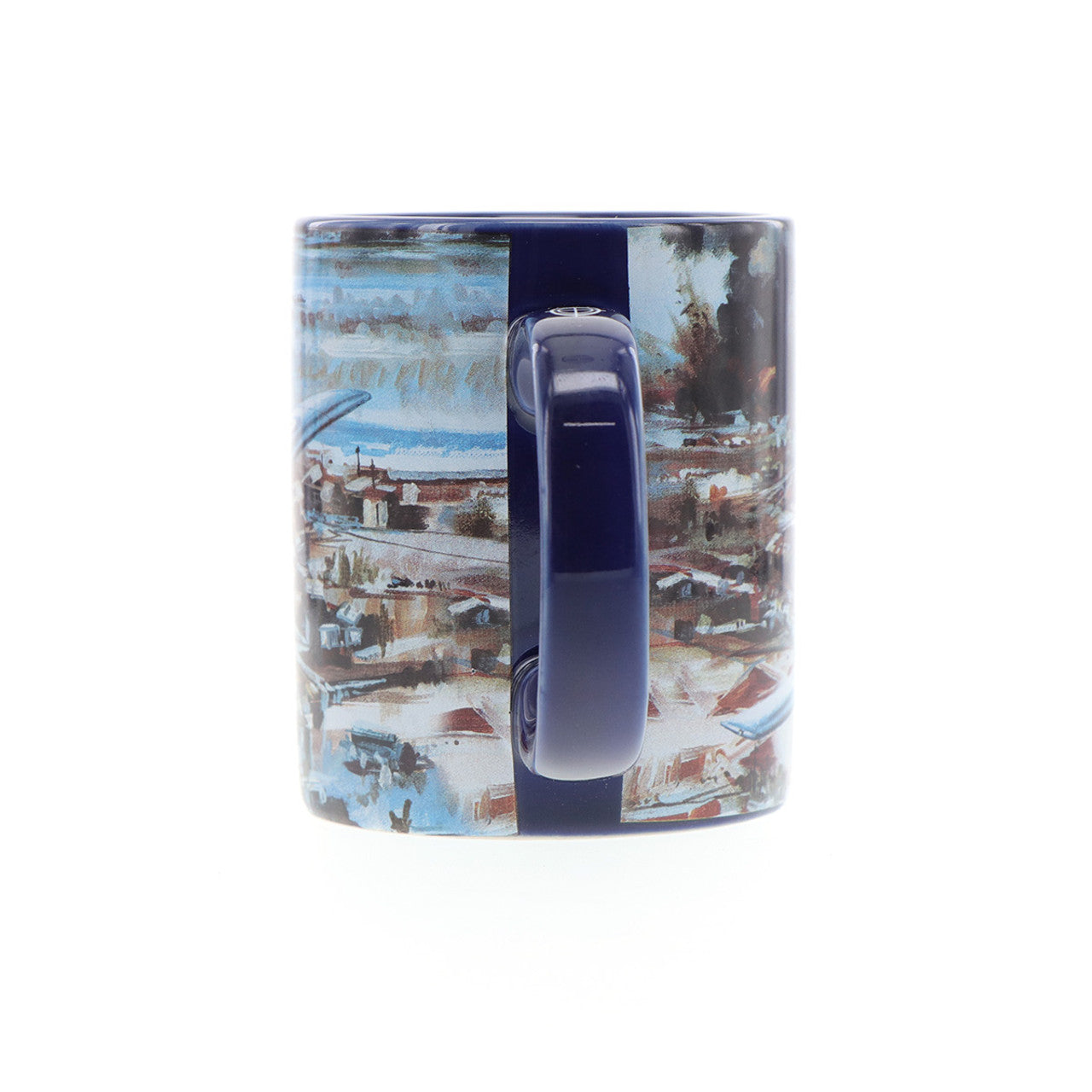 With only 1000 mugs available worldwide, it is a rare find. The mug showcases Drew Harrison's masterpiece, "Cutting the Lines," along with a schematic of the aircraft in the base. Made from durable ceramic with an easy-grip handle and scratch-resistant finish, this mug is perfect for enjoying both hot and cold beverages. www.moralepatches.com.au