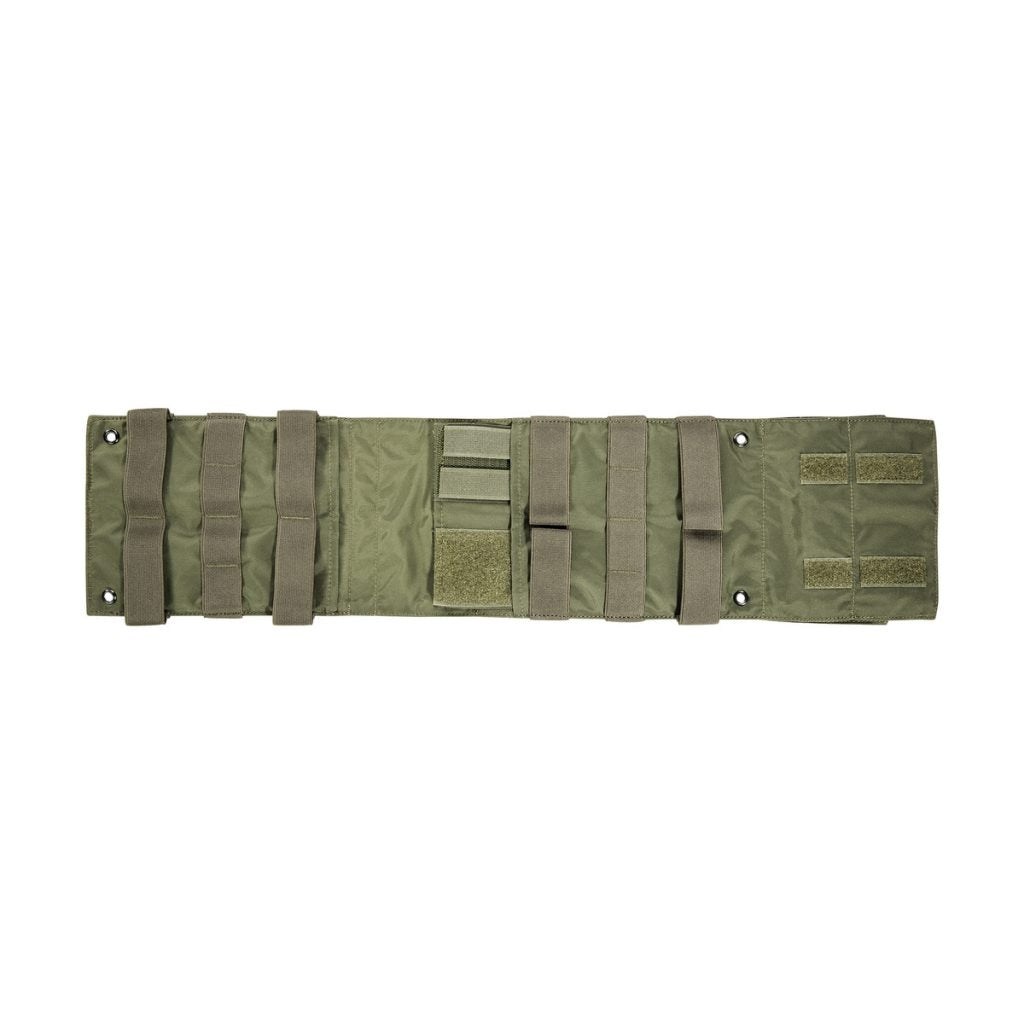 First aid pouch with MOLLE hook-and-loop attachment. The TT IFAK Pouch VL L features hook panels for easy attachment to loop counterparts, for example directly on the TT Modular Front Seat Panel or in the modular TT backpacks. The IFAK is accessed from the side of the pouch. www.moralepatches.com.au