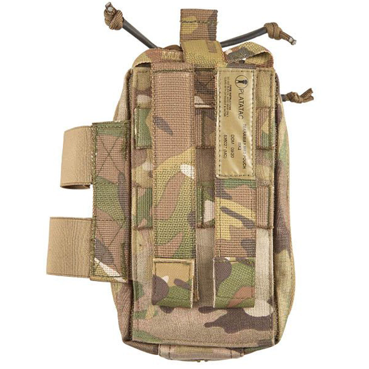 The Platatac Tear Away Med Pouch (TAMP) is a vertically mounted, compact, well laid out solution to store your individual first aid kit (IFAK), it can be mounted on any MOLLE/PALS platform and rapidly deployed in a matter of seconds for when you need it most. www.moralepatches.com.au
