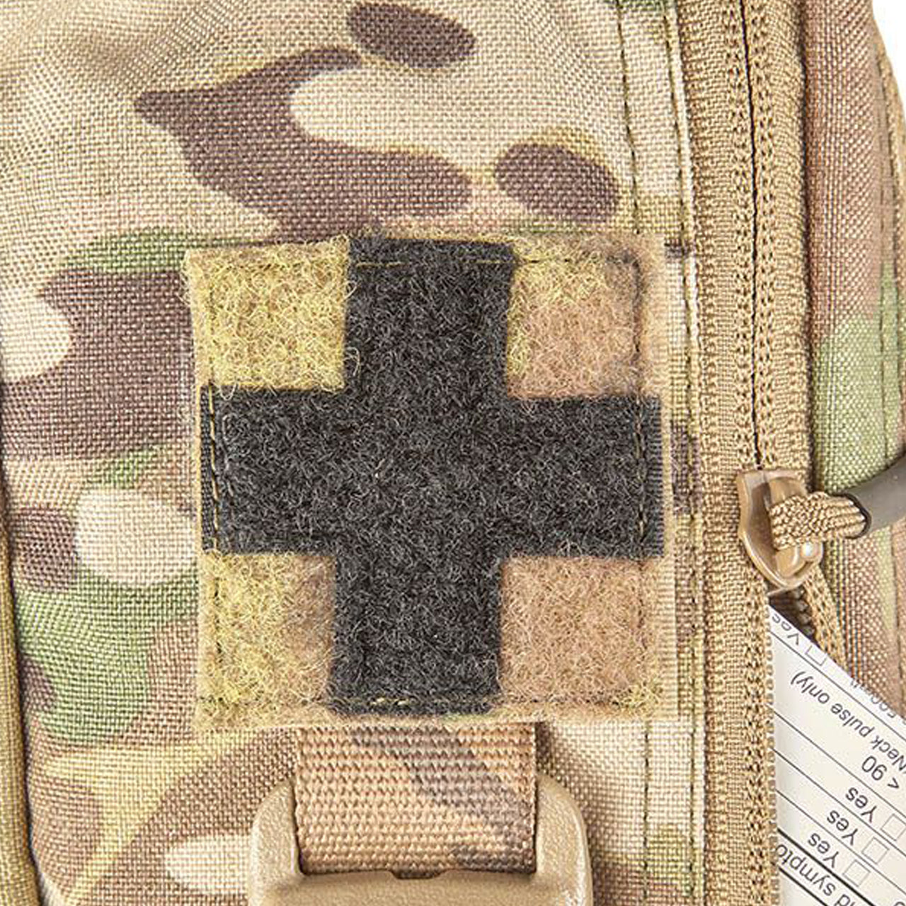 The Platatac Tear Away Med Pouch (TAMP) is a vertically mounted, compact, well laid out solution to store your individual first aid kit (IFAK), it can be mounted on any MOLLE/PALS platform and rapidly deployed in a matter of seconds for when you need it most. www.moralepatches.com.au