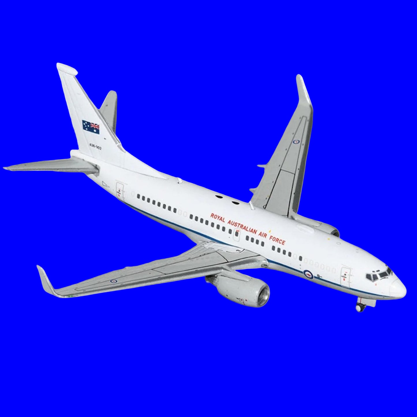 Celebrate a century of Australian aviation excellence with this striking 1/200 scale B737-700S from Gemini Jets, featuring the iconic RAAF '100 Years' livery on aircraft A36-001. www.moralepatches.com.au