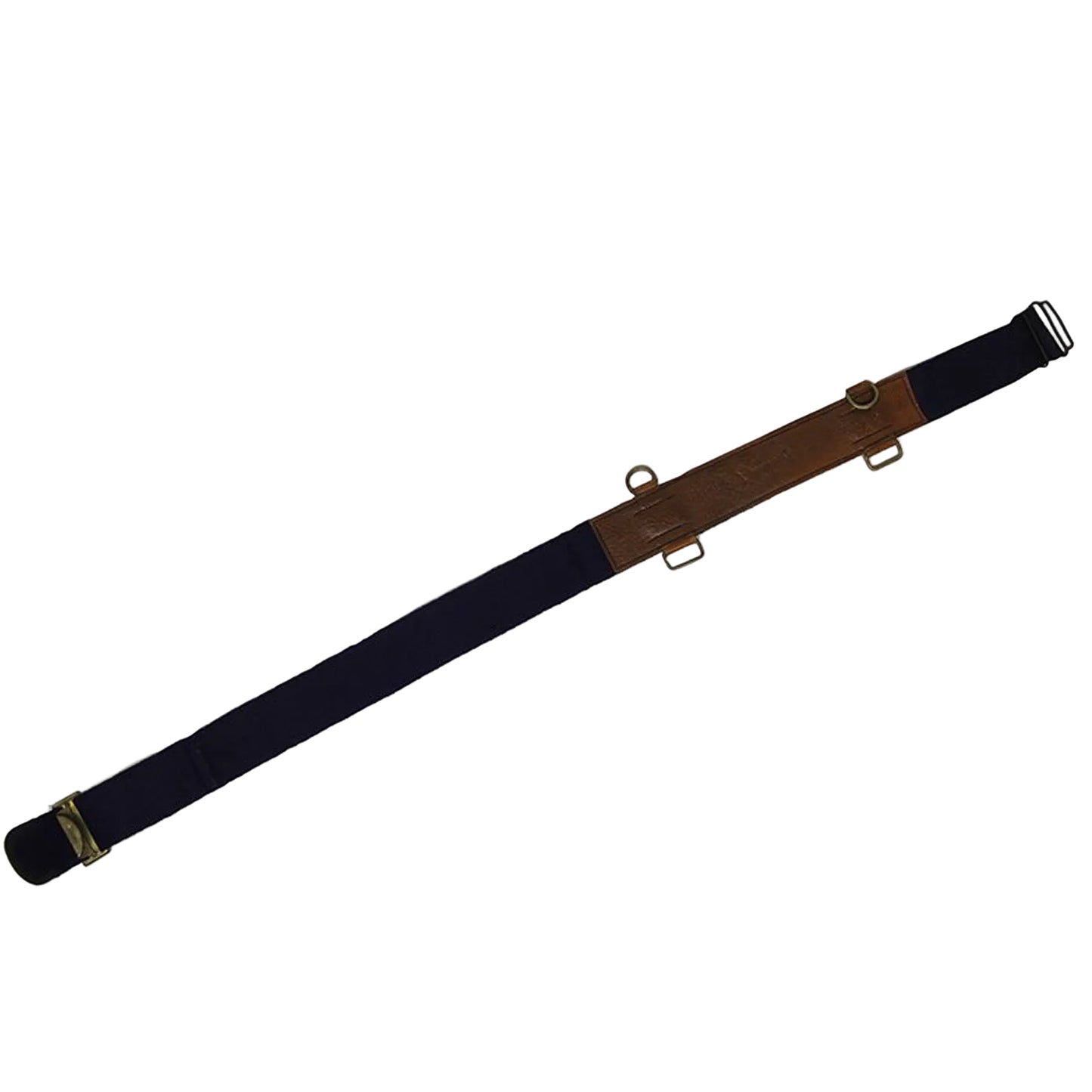 Engineered for authentic military wear, this RAAF Sword Belt combines rugged durability with heritage styling. Crafted from sturdy cotton webbing backed with genuine leather, it features solid brass fittings that age beautifully over time. www.moralepatches.com.au