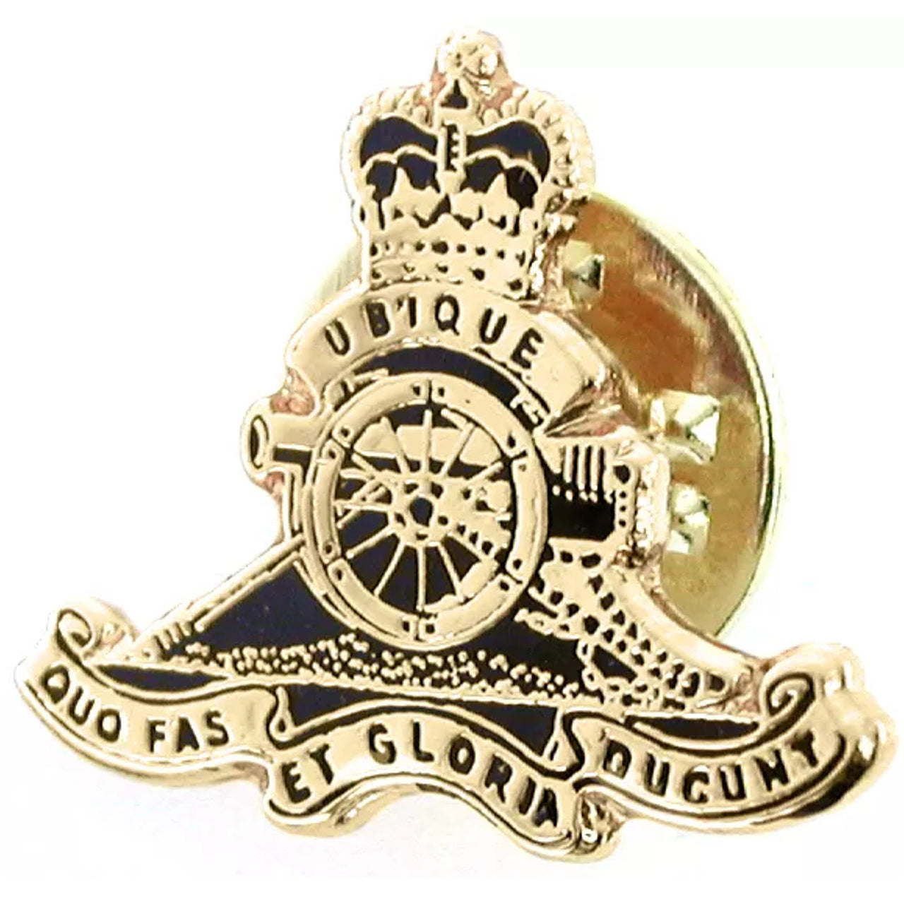 The Royal Regiment of Australian Artillery (RAA) 20mm lapel pin is the perfect accessory for military enthusiasts. This gold-plated lapel pin is not only a symbol of pride but also a stylish addition to your jacket or cap. www.moralepatches.com.au
