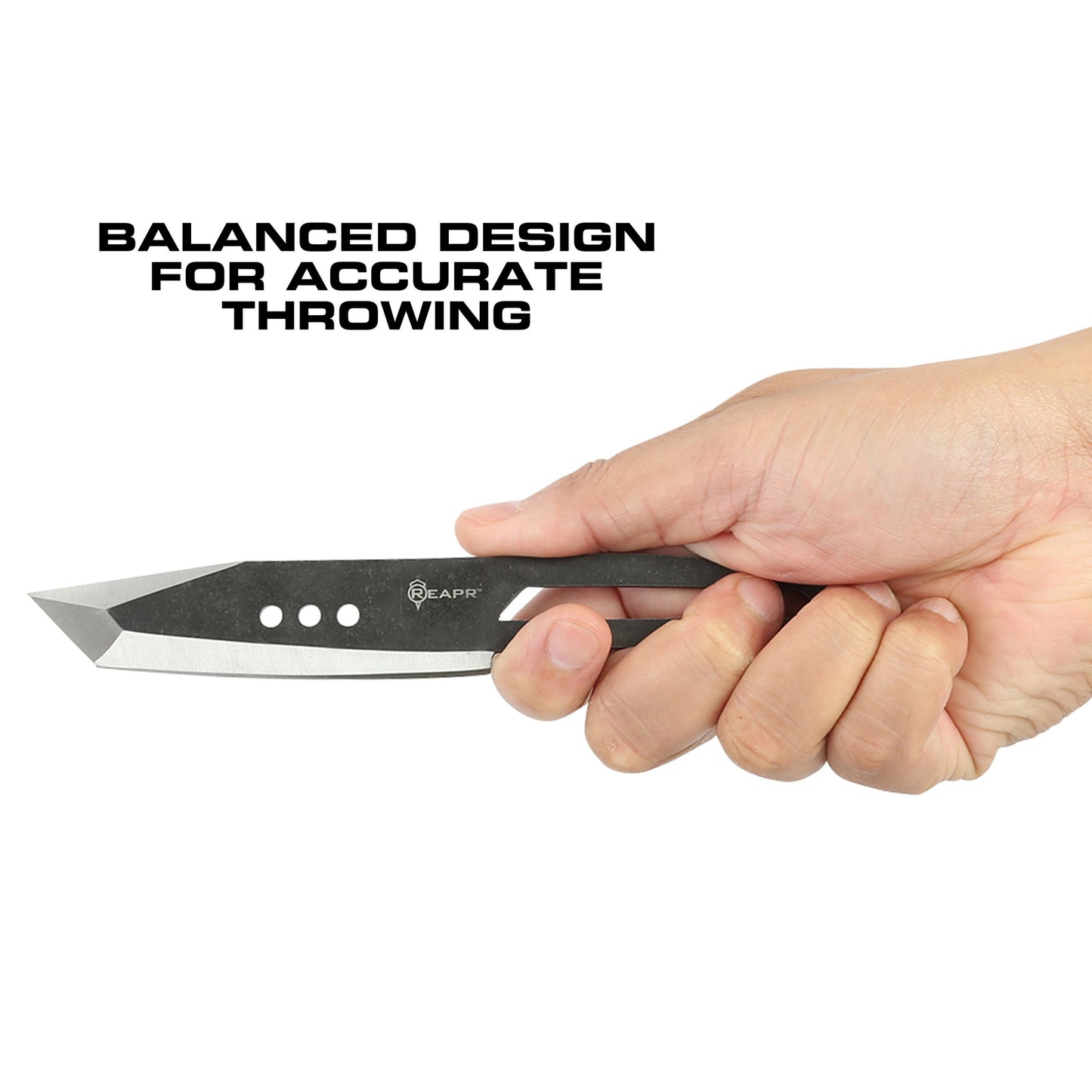 Hit the bullseye every time with these perfectly-balanced throwers. The Reapr 3 Piece Chuk Knives set is ideal for camping, parties, barbecues, and other outdoor activities. www.moralepatches.com.au