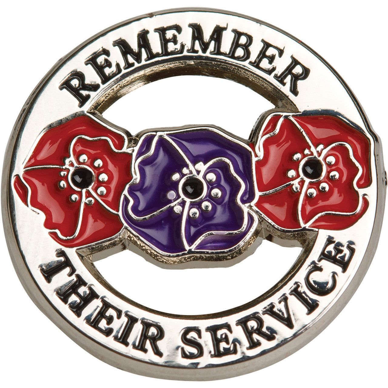These beautiful purple and red poppies hold a deep meaning, symbolizing the special bond between servicemen and women and war animals. It is a way to honour and remember their service and sacrifice. Made from a durable metal alloy, these poppies are designed to last. Show your appreciation and support with these stunning red and purple poppies. www.moralepatches.com.au