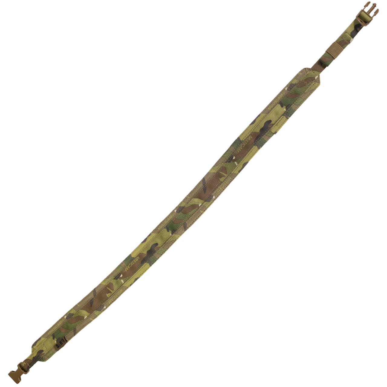 A lightweight, ultra slim and rugged belt that features 38mm webbing with internal stiffener, high quality Nylon binding and YKK buckle. Made with genuine licensed Multicam out of the USA. Perfect for an everyday belt. www.moralepatches.com.au