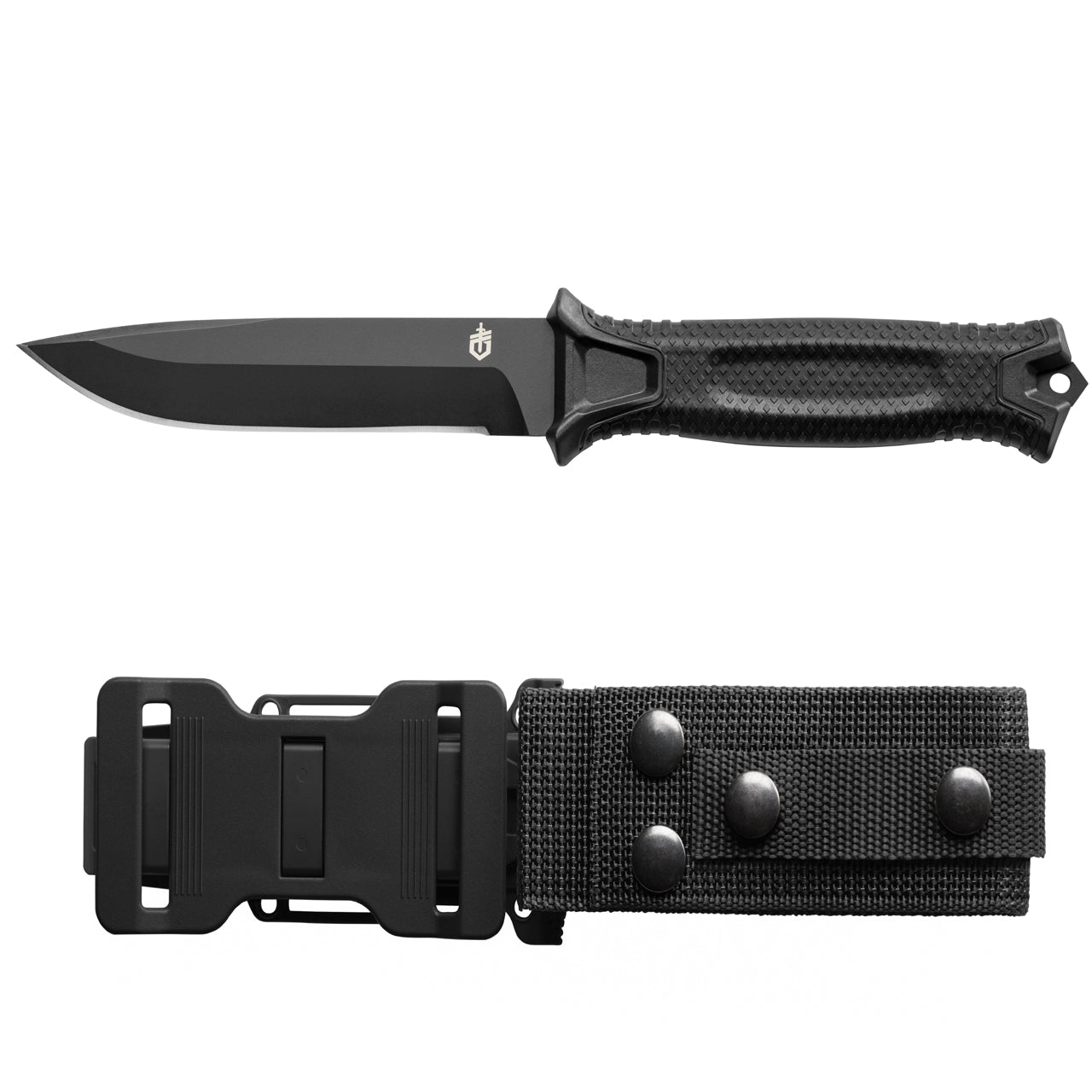 The iconic Strongarm is Gerber’s best-selling fixed blade for a reason. With a full tang, 420HC steel blade and rubberized diamond-texture grip, this is a knife you can rely on for decades to come. The MOLLE-compatible multi-mount sheath system is the first of its kind and offers optimal customization. www.moralepatches.com.au