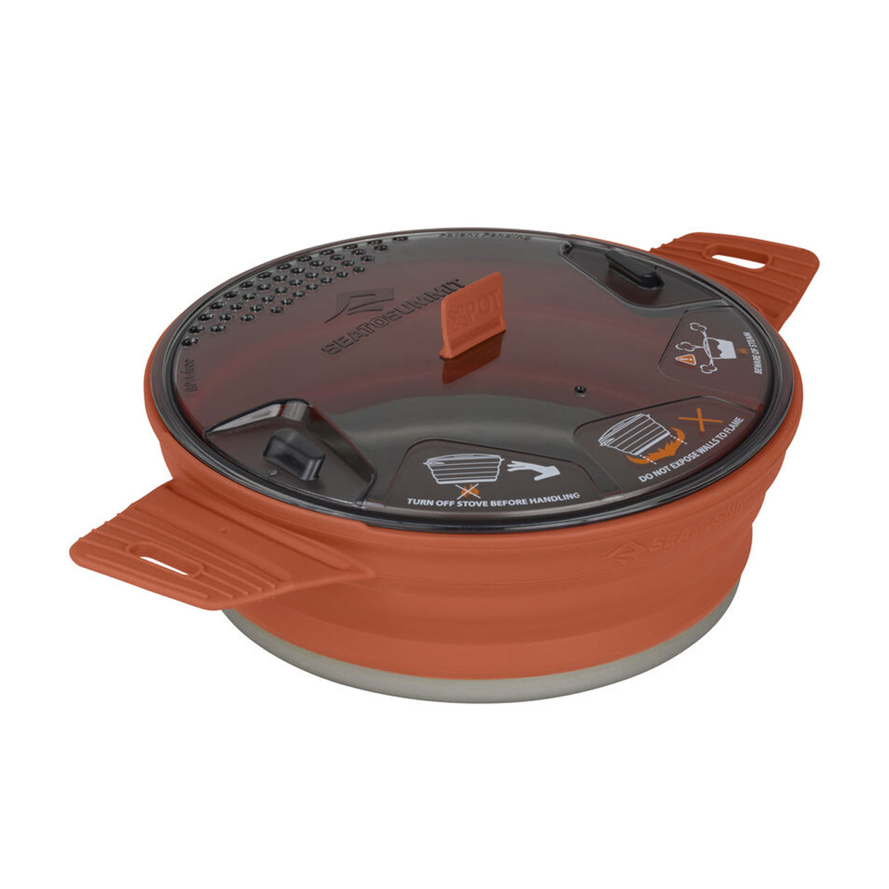 Our collapsible three-piece X-Set 21 is the perfect combination of packability and versatility in a solo camp cookware set. The X-Pot is made with a hard-anodised aluminium base and silicone side walls and is perfect for preparing all your camp meals with ease, including boiling water for drinks. www.moralepatches.com.au