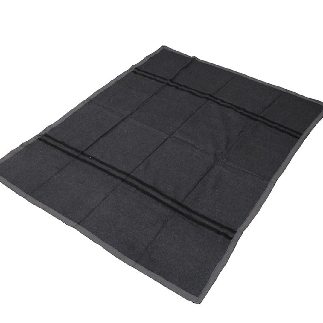 These blankets are created from the shredded and felted off cuts from the cutting room floors of clothing factories. In the past this was majority cotton, however nowadays it is primarily synthetic. This process reduces the amount of fabric off cuts which would have otherwise gone to landfill. www.moralepatches.com.au