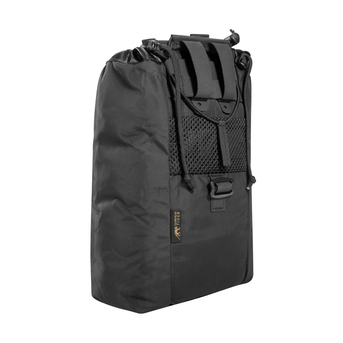 Small foldable depot bag for empty magazines or other utensils. With mesh bottom for quick water drainage. Inside there is a fastening possibility for a M4 magazine pouch or two pistol magazines. The Dump Pouch can be operated even when it is folded. www.moralepatches.com.au