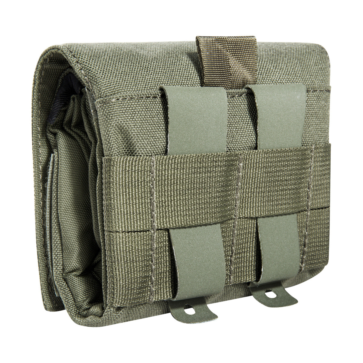 Introducing the Tasmanian Tiger Dump Pouch MKII Olive - the ultimate accessory for any outdoor enthusiast! Unleash your adventurous spirit with this compact yet versatile folding throw-bag, complete with a MOLLE rear panel for easy attachment to your gear. Don't leave home without it! www.moralepatches.com.au