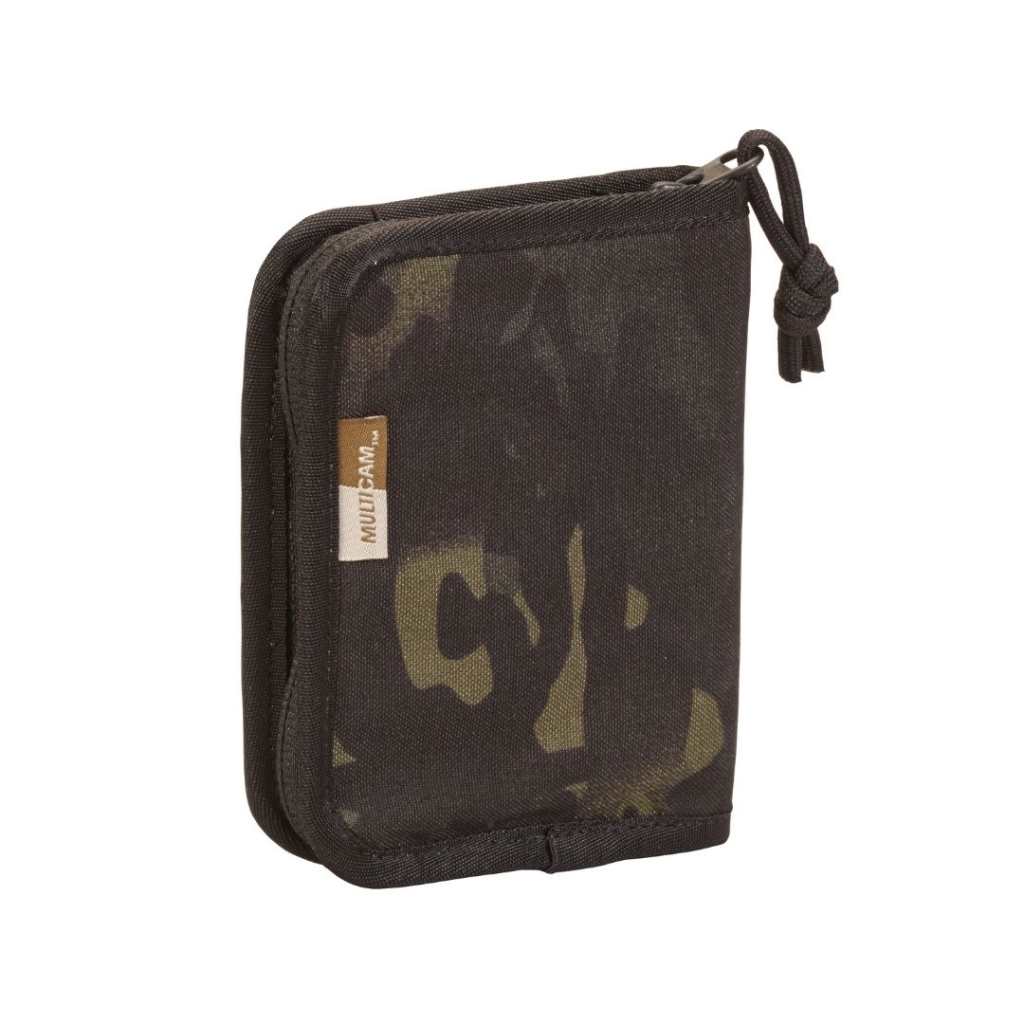 Zippered money wallet with RFID read protection with integrated CRYPTALLOY® foil. Shielding against all frequencies. www.moralepatches.com.au