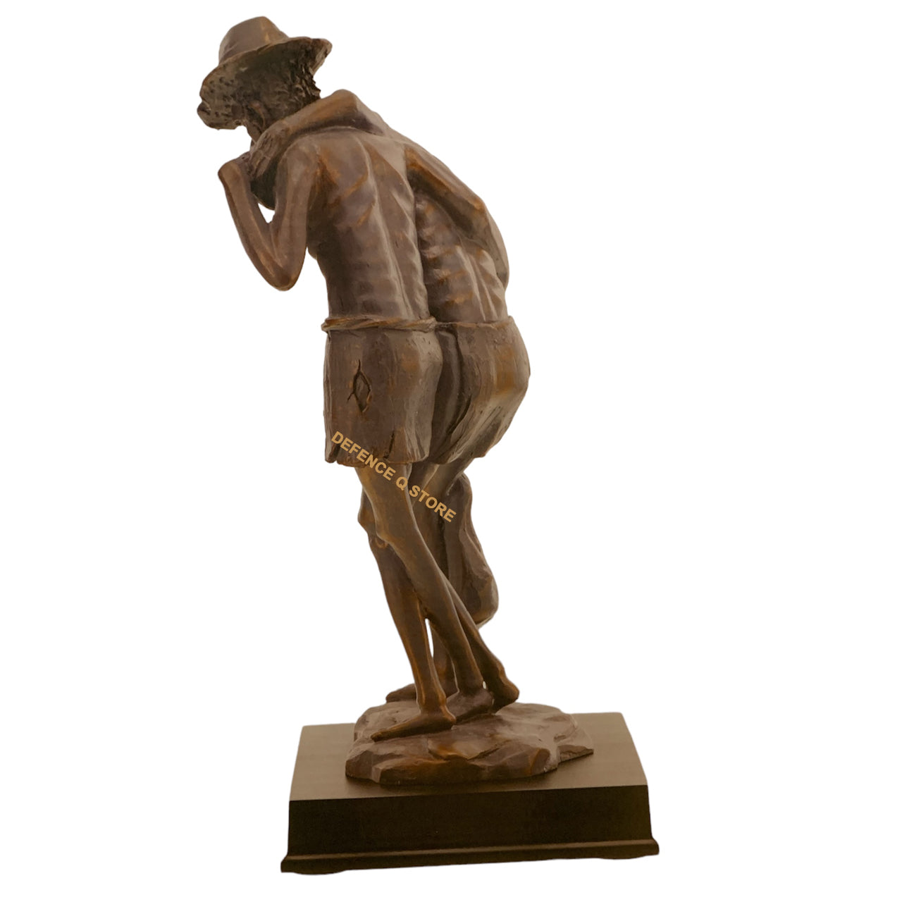 This figurine, commemorating the Sandakan prisoner of war camp in Borneo, pays tribute to the Australian and British victims of Japanese brutality in World War II. A solemn promise to remember the truth, it stands for all nations who lost loved ones to the cruelty of Japanese camps. www.moralepatches.com.au