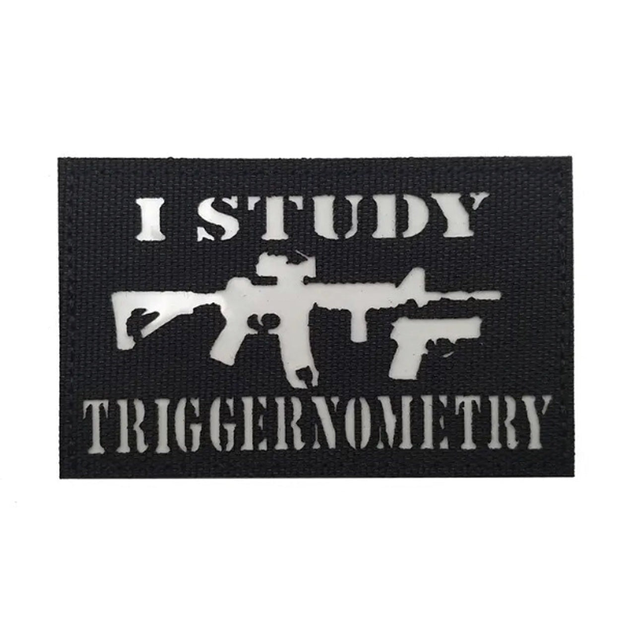 Experience the power of precision with the I Study Triggernometry Laser Cut Patch! Measuring at 8x5cm, this hook and loop patch is the ultimate addition to any collection. Master the art of marksmanship and proudly display your skills with this must-have accessory. www.moralepatches.com.au