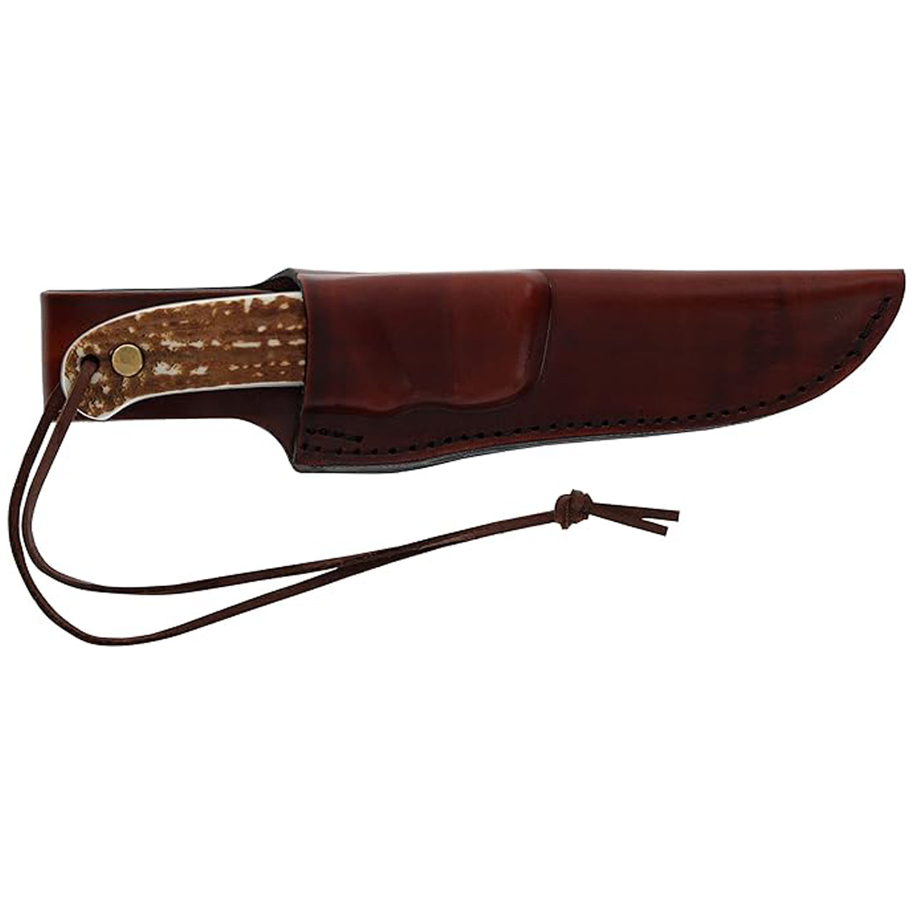 Uncle Henry PH1N Next Gen 8.1in High Carbon S.S. Fixed Blade Knife with a 3.6in Clip Point and Staglon Handle for Outdoor Survival, Camping and Hunting. www.moralepatches.com.au