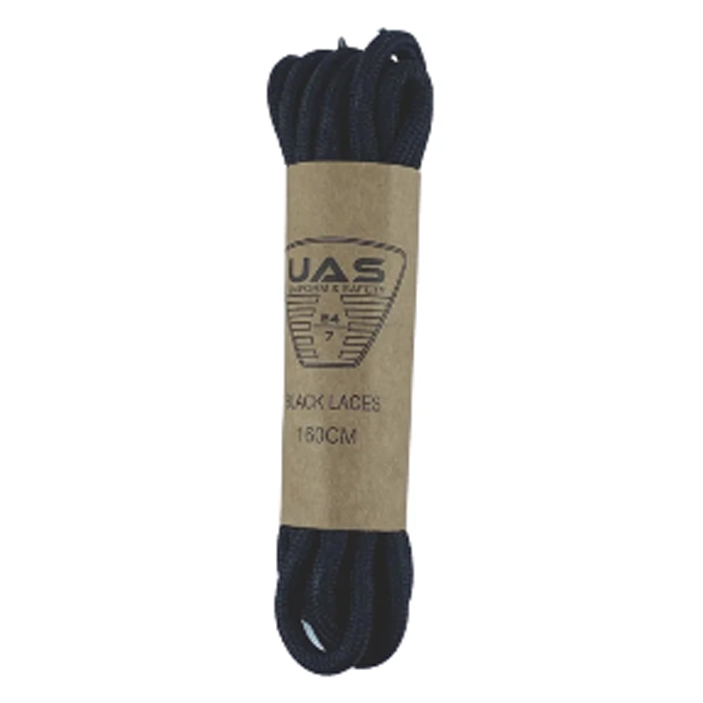 UAS Tactical Shoe Laces Black 160cm offer an ideal solution for military, tactical, and law enforcement professionals. These boot laces serve as excellent replacements for any tactical boots and are crafted from durable polyamide, with the black version made of sturdy nylon for long-lasting performance. www.moralepatches.com.au