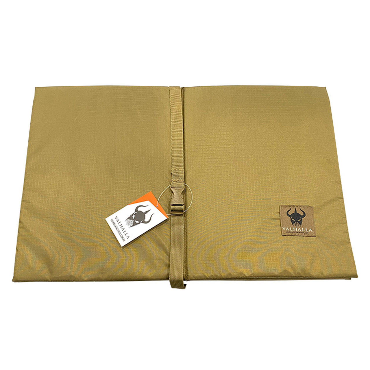 Shorty Mat has six water-repellent closed-cell foam panels, encased in a 210D waterproof ripstop in coyote colour. The Shorty Mat? is a comfortable and reliable alternative to the bulky self-inflatable mats and can be stowed neatly inside the ALICE frame or strapped to your pack with ease. www.moralepatches.com.au