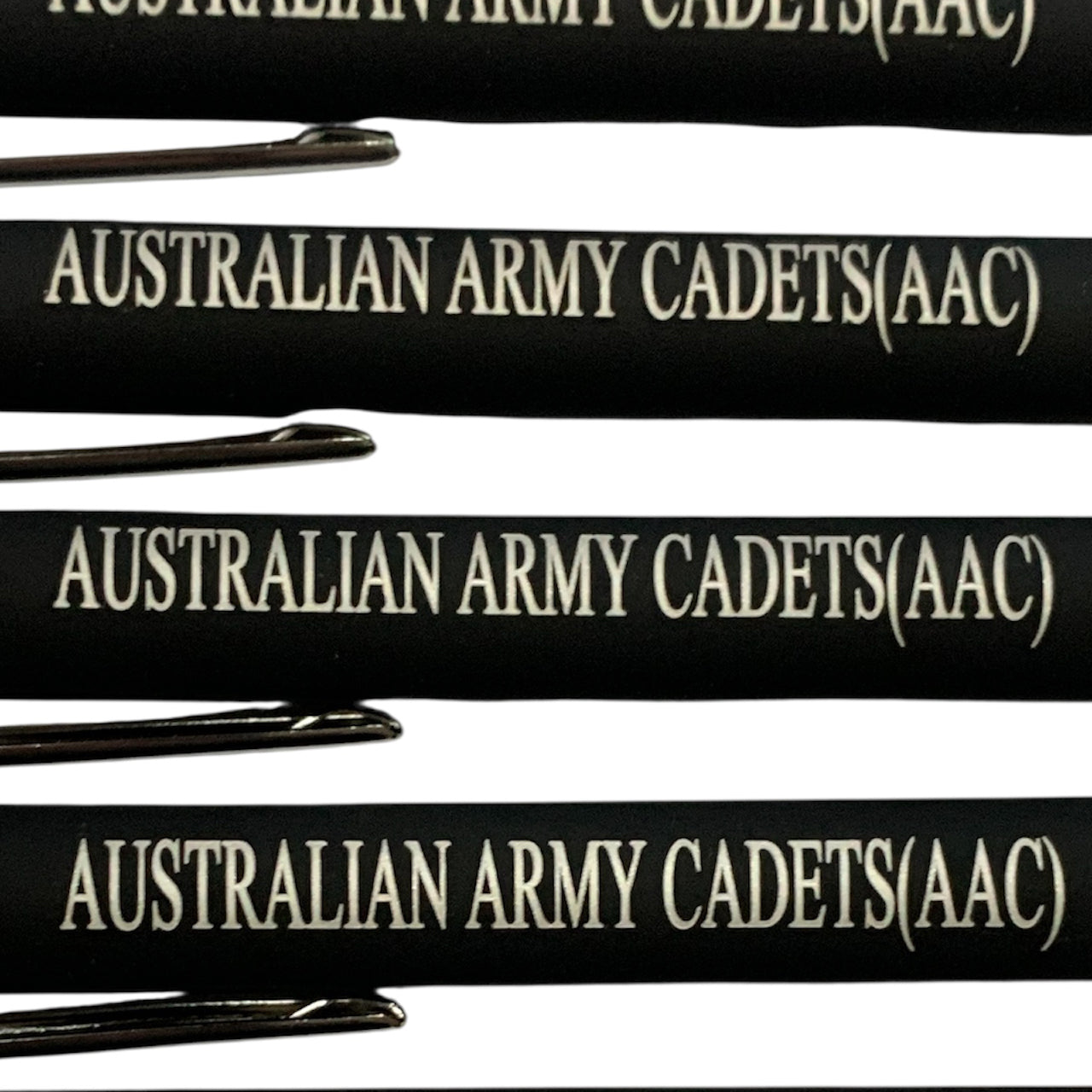 The Australian Army Cadets (AAC) Pen Black is a versatile tool that combines both a black ink pen and a stylus for touch screens. Perfect for conferences and events, this pen makes a comfortable and useful gift that is sure to be a favourite among recipients. www.moralepatches.com.au
