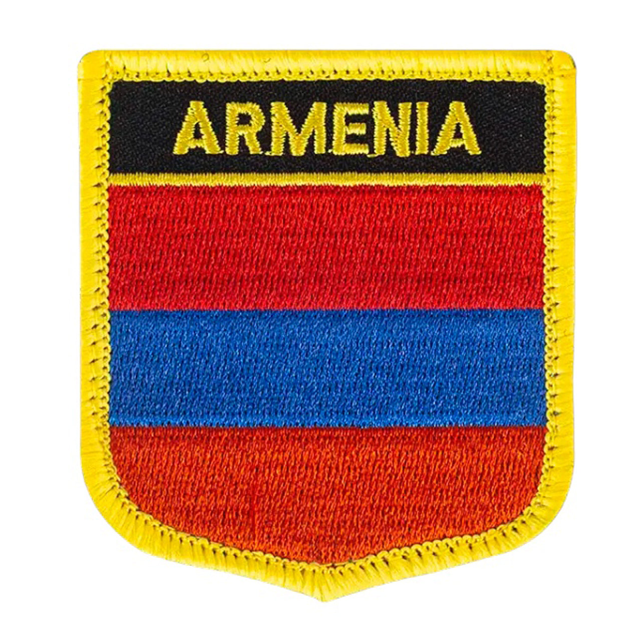 Emblema morale ricamato con applique per vesti con bandiera Emblema morale ricamato con applique per vesti con bandiera