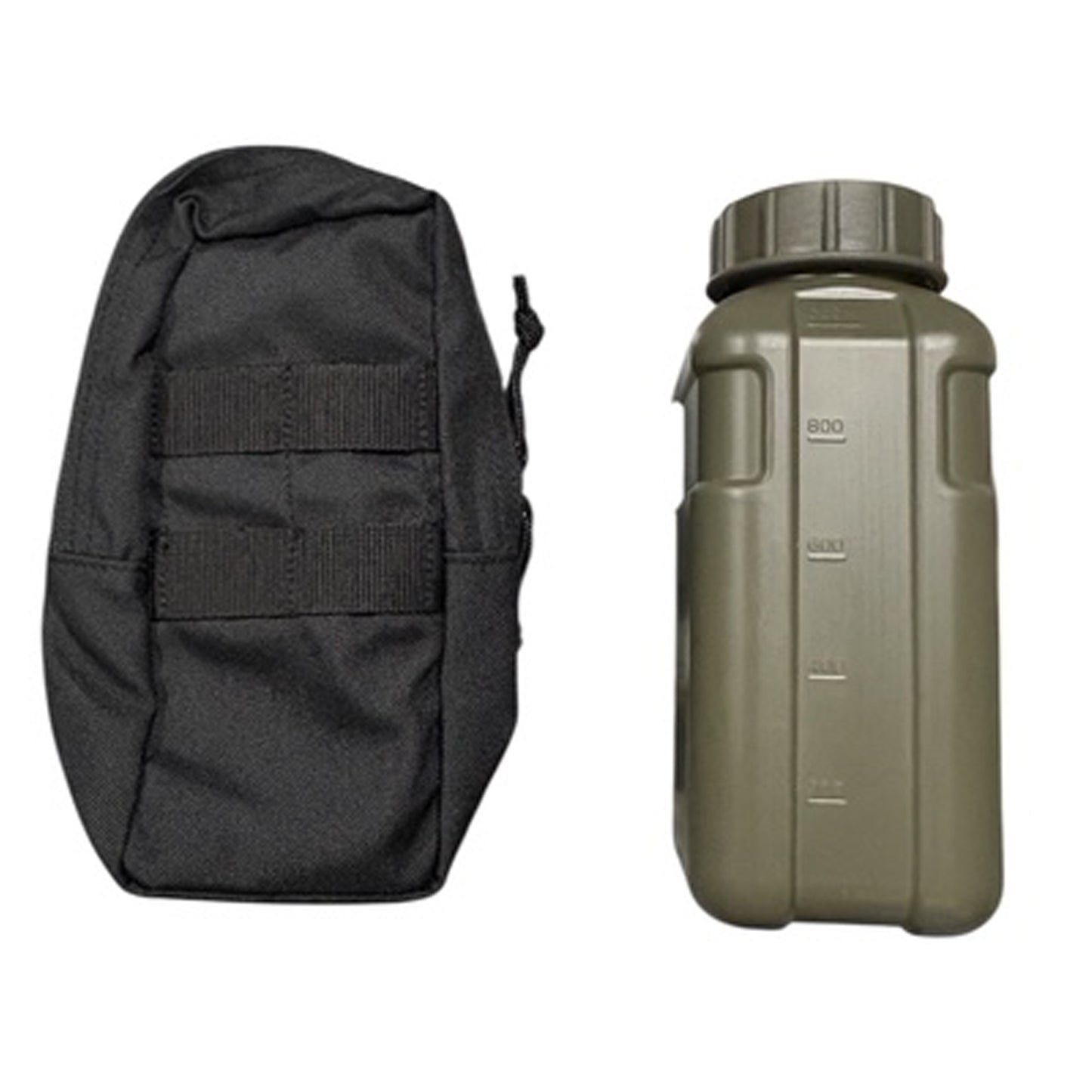 Designed for ultimate versatility, this pouch offers instant accessibility whether attached to your patrol order, assault pack, or large pack. Perfectly sized to accommodate a 1 Litre flask, it's equally adept at storing essential gear like spare rations, shaving supplies, batteries, marker panels, head torches, compact medical kits, or toggle ropes. www.moralepatches.com.au
