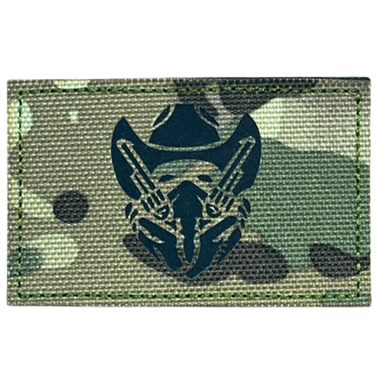Make a bold statement with the Cowboy Laser Cut Multicam Patch. This striking 8x5cm patch features laser-cut precision detailing that demands attention. Backed with both hook and loop fasteners, it's ready to attach to tactical gear, backpacks, or uniforms instantly. www.moralepatches.com.au