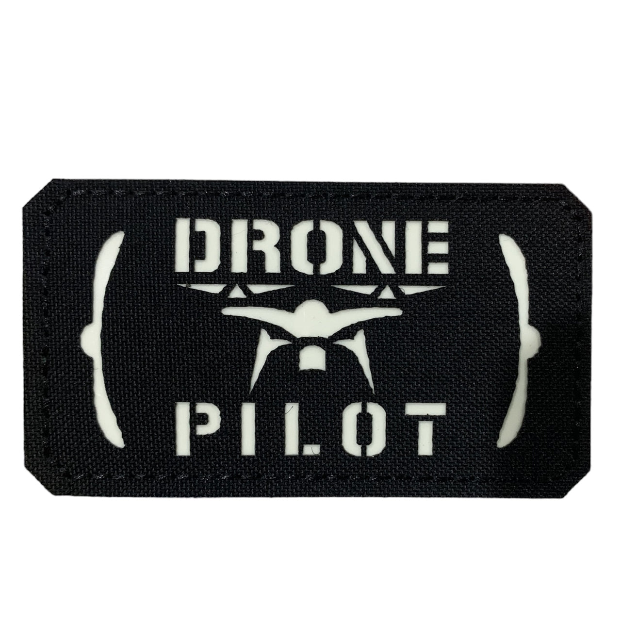 Master your tactical drone with precision and control as a skilled drone pilot. From takeoff to landing, you have the power to guide the drone and perform necessary tasks with ease. Be responsible for safety tests, monitor performance, and evaluate capabilities of your drone system. Add this glow in the dark 9x5cm laser cut patch to your collection. www.moralepatches.com.au