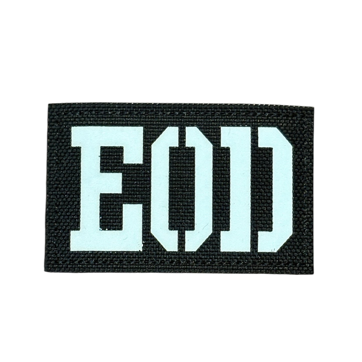 Make a bold statement with the EOD Laser Cut Black Patch. This striking 8x5cm patch features laser-cut precision detailing that demands attention. Backed with both hook and loop fasteners, it's ready to attach to tactical gear, backpacks, or uniforms instantly. www.moralepatches.com.au