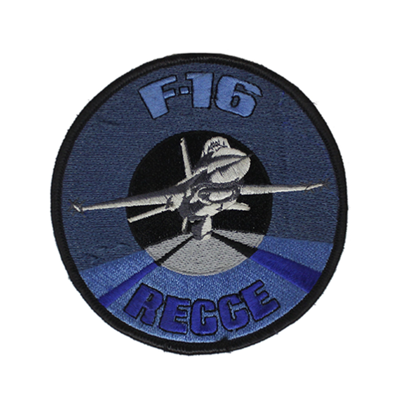 F-16 Fighter Plane Patch Sew On 10cm www.moralepatches.com.au