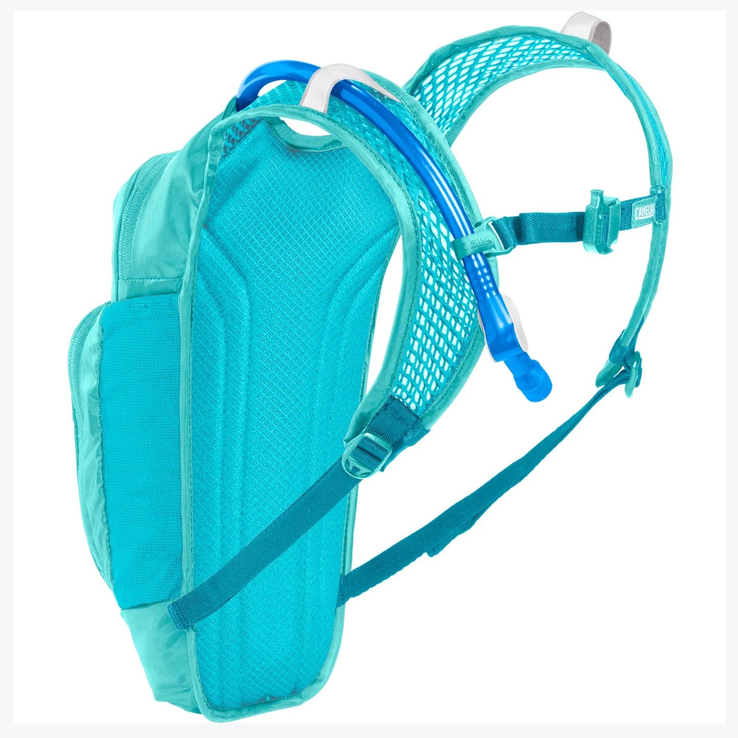 This kids pack has grownup features—1.5L of water, a bike tool organizer pocket, and zippered compartments for layers and essentials— in a package that fits younger explorers. We’ve also added reflective strips and a safety whistle to make kids easy to spot on the trail. www.moralepatches.com.au