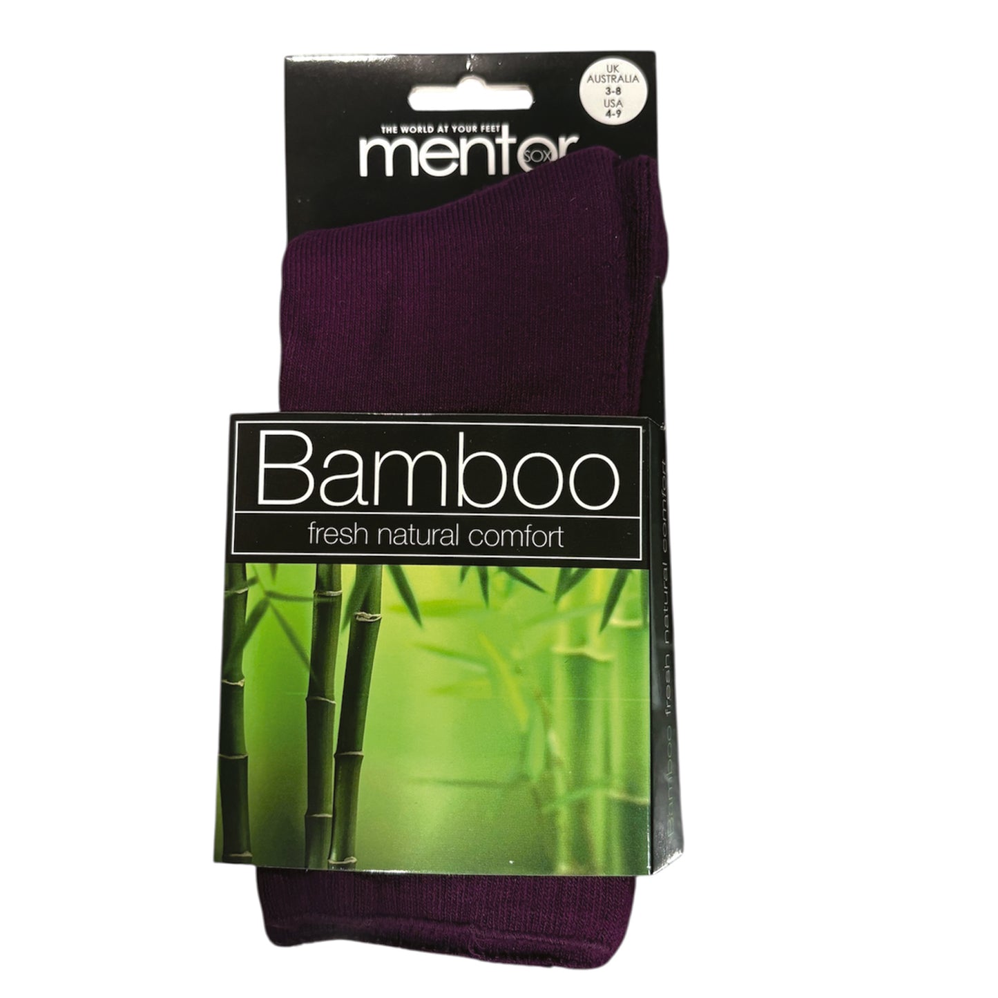 Crafted from a premium blend of 78% bamboo, 20% nylon, and 2% elastane, the Mentor M02 socks deliver natural antibacterial benefits that keep your feet fresh and dry throughout the day. www.moralepatches.com.au