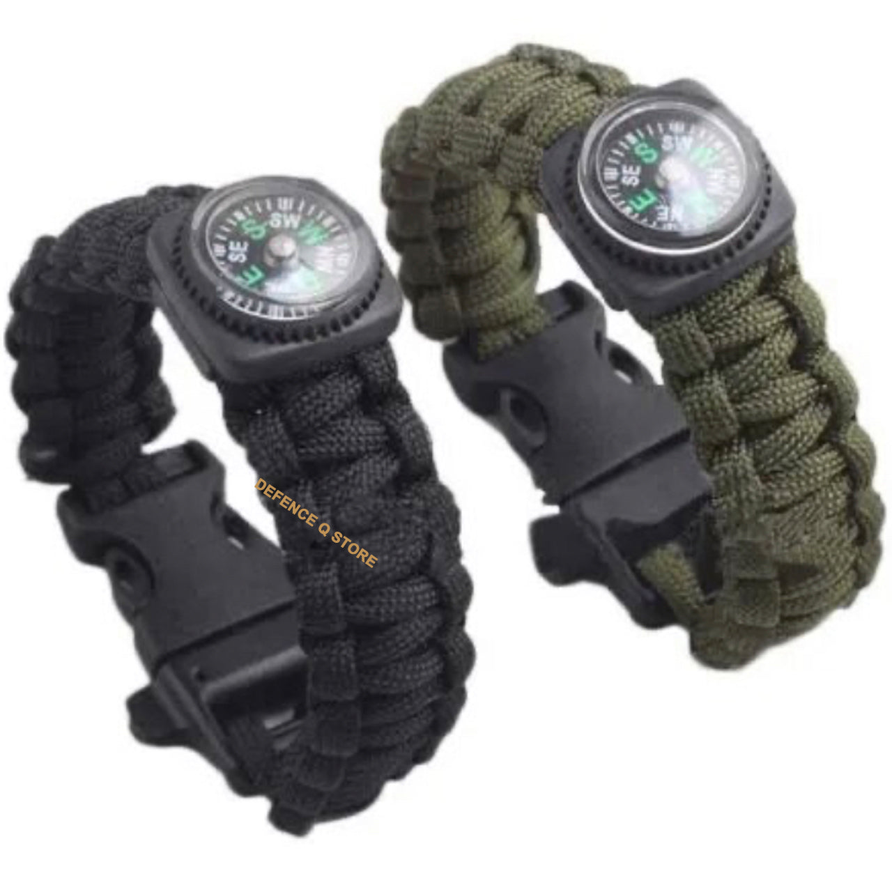 Never get lost again with Elite Tactical's must-have survival bracelet. Made from durable 7-strand polyester paracord, this bracelet includes a quick-release buckle and built-in compass for navigation on-the-go. Perfect for preppers, it has a variety of survival uses and is comfortable to wear all day. Don't leave home without it! Size: 25x2.1x0.9cm www.moralepatches.com.au