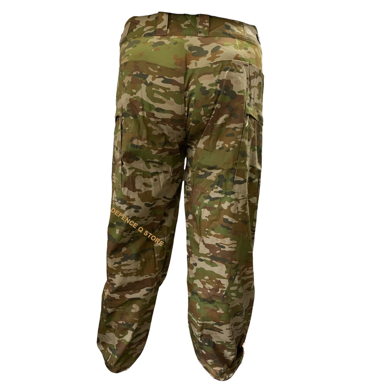 The Army Tactical Trousers AMCU are designed with AMC compatible military pattern, featuring cargo pockets with zips on the legs, an adjustable waist with wide belt loops, and elastic trouser ties with a toggle at the ankles. The groin area is made of elastic material for added comfort and movability, while padding through the waistband maintains a similar design to standard military trousers. Made with 100% cotton, the trousers come in a stylish AMC color. www.moralepatches.com.au