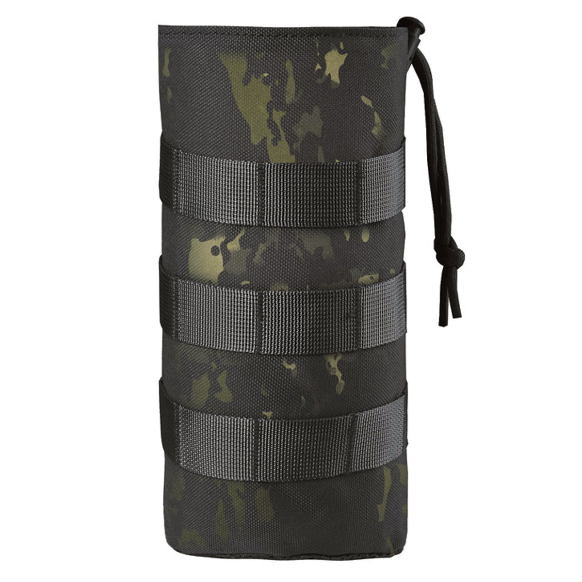 Keep your hydration within arm's reach with the MOLLE Water Bottle Pouch Black Multicam. Engineered for tactical versatility, this rugged pouch integrates seamlessly with MOLLE webbing on backpacks, vests, and gear. www.moralepatches.com.au