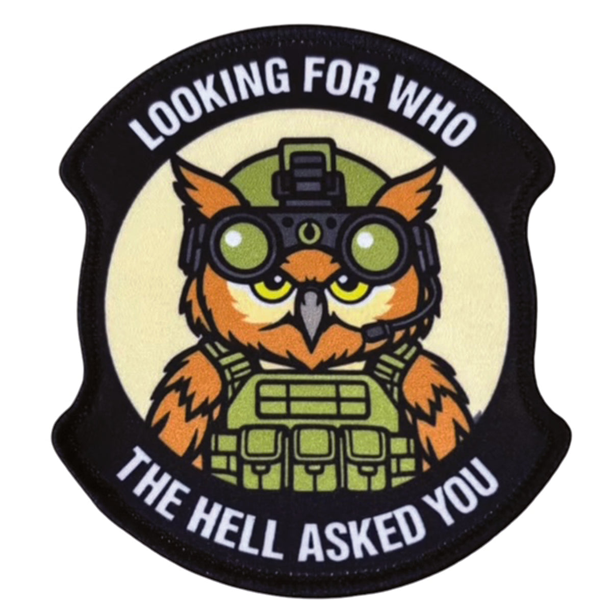 Looking for Who Embroidery Morale Patch - Stealth Ops Gear, measuring 9x8cm, is a striking and durable addition to personalize your gear with style and toughness. Crafted with high-quality embroidery, this patch features a versatile white pattern that blends seamlessly with various tactical and outdoor equipment. www.moralepatches.com.au