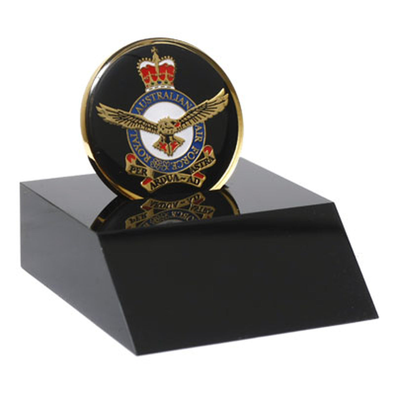 Air Force Medallion In Stand