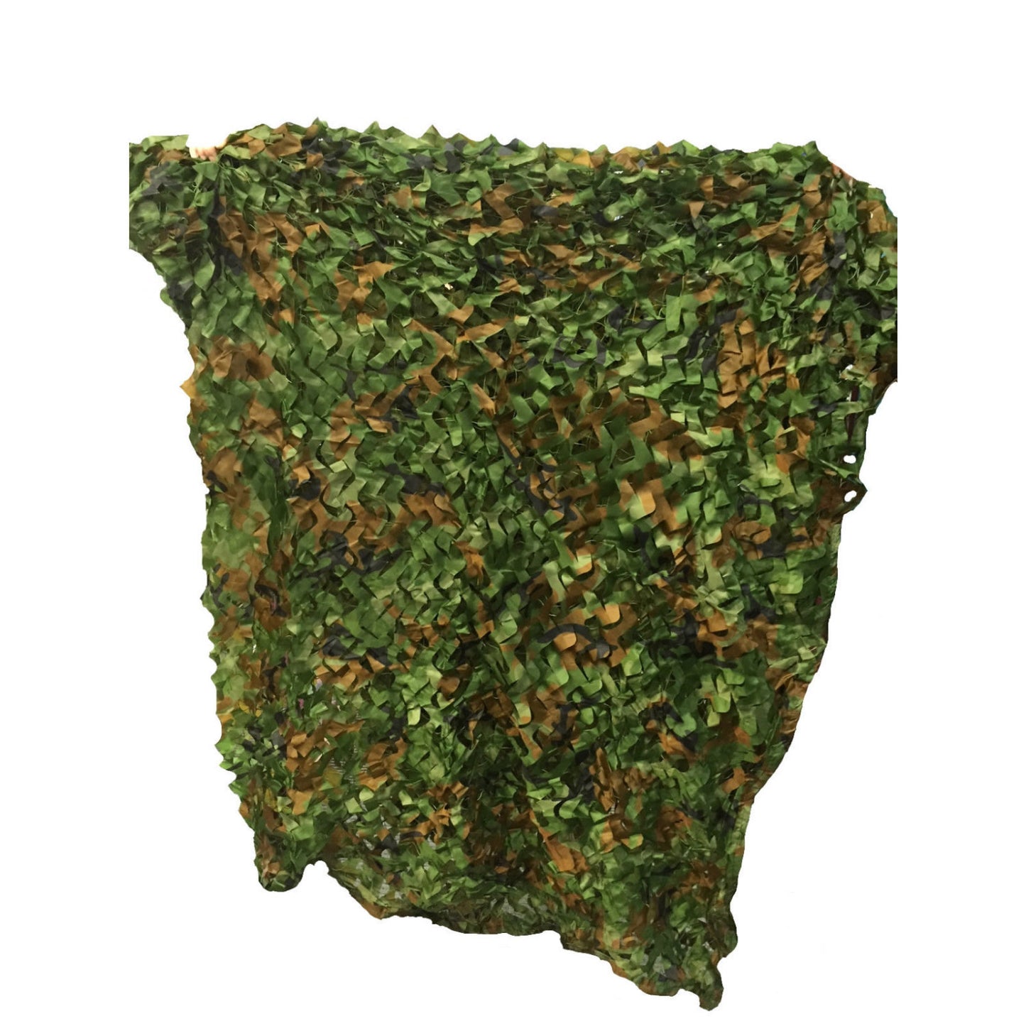 Strong lightweight material 3D leaf cut for a natural look Net backed for added strength and wear Reinforced edges and tie points