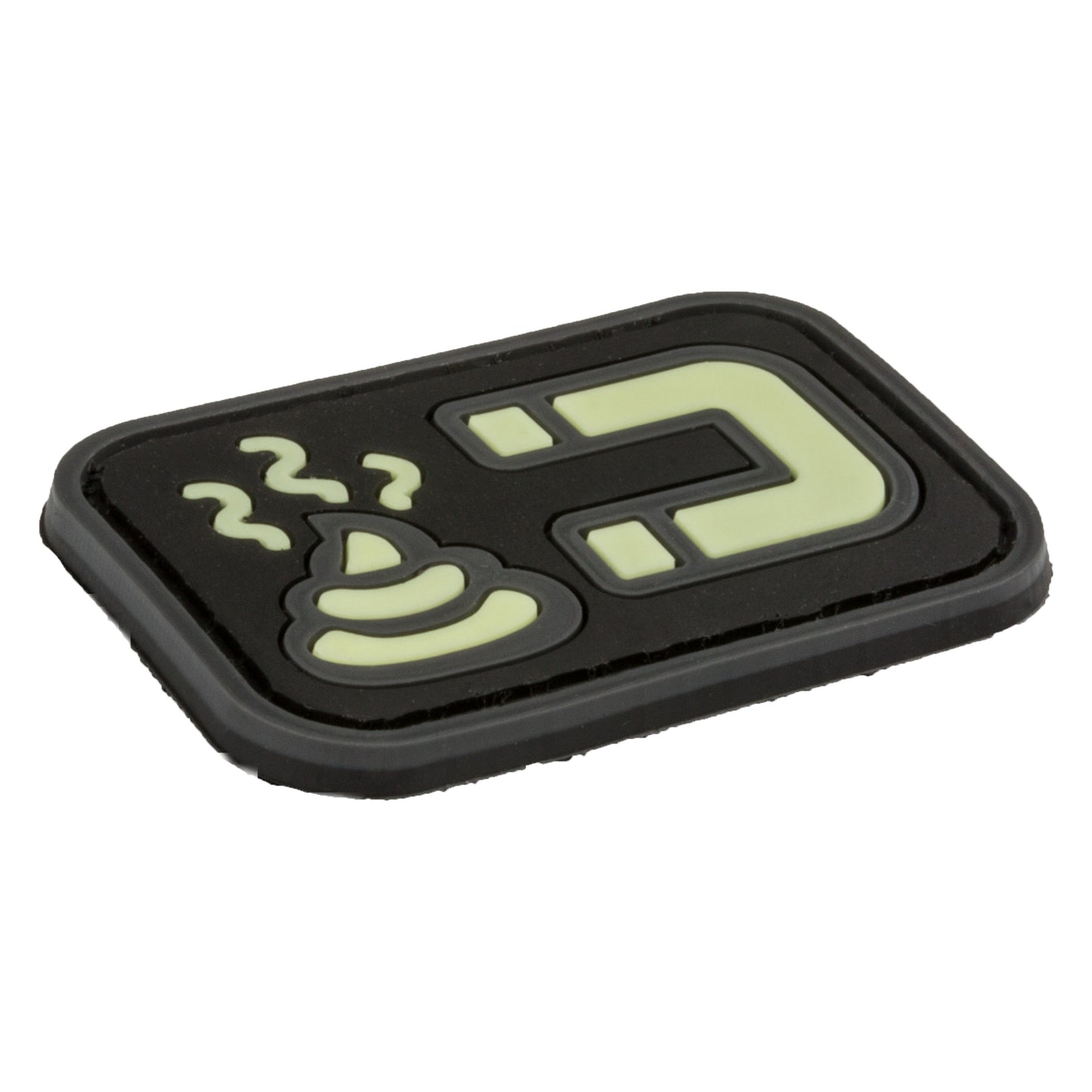 Shitmagnet PVC Patch, Velcro backed Badge. Great for attaching to your field gear, jackets, shirts, pants, jeans, hats or even create your own patch board. Size: 5x3.3cm