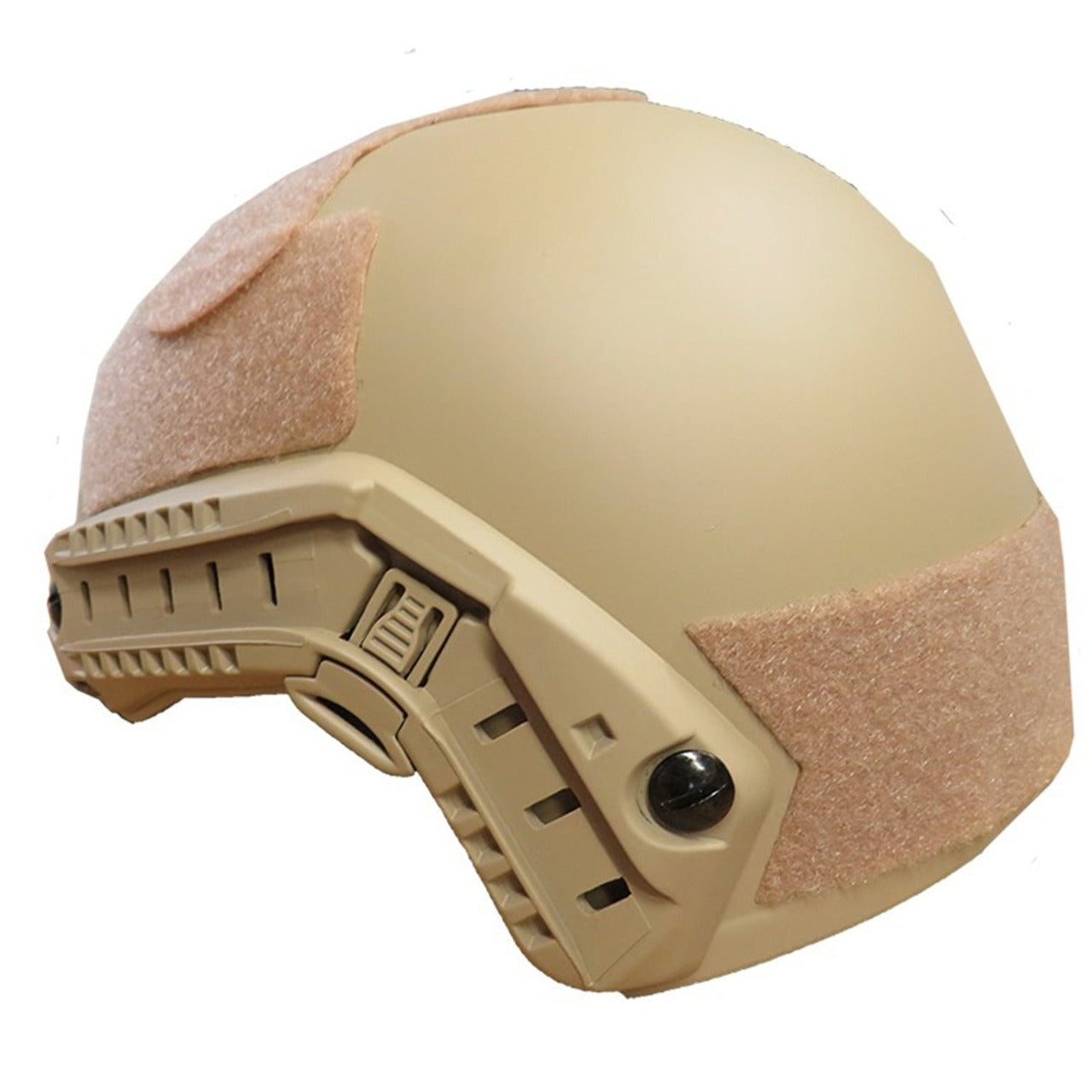 High-grade ABS plastic and foam cushioning team up to create this injection molded Fast Helmet with Velcro for attachments like signs and lights. Experience superior abrasion resistance and balanced weight distribution thanks to the forehead base, designed for NVG equipment. www.moralepatches.com.au