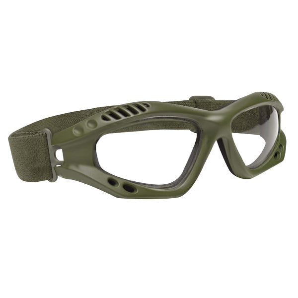 Rothco’s ANSI Rated Tactical Goggles feature durable 2.2mm anti-scratch polycarbonate lenses for maximum impact resistance.