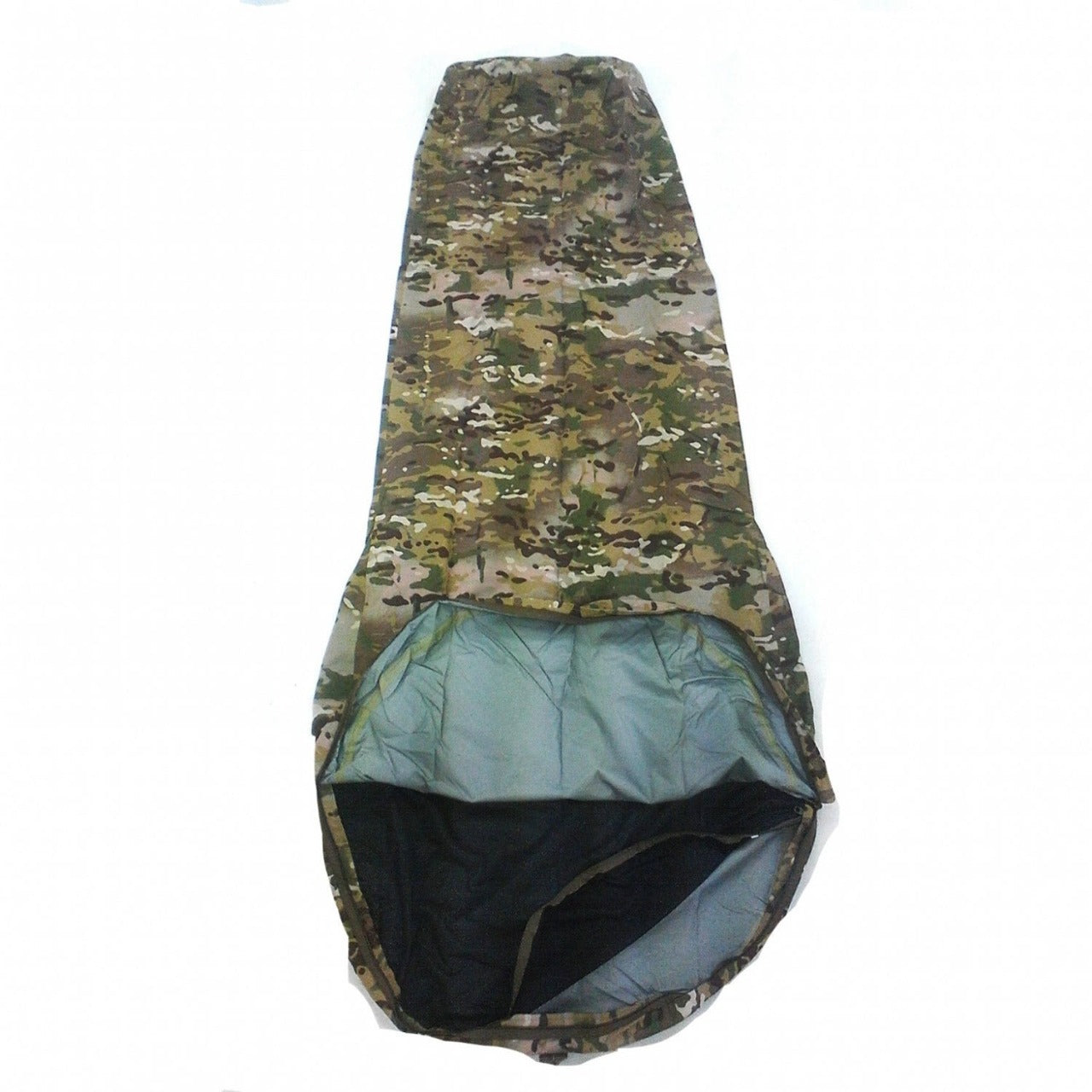 This Bivy bag is a great sleeping bag to keep you warm and dry on those cold winter nights out field and camping GAMMATEX fabric is a special 3 layer technical laminate similar to Gore-tex fabrics. Gammatex is super light weight, allows vapor and condensation to escape while remaining 100% waterproof from the outside