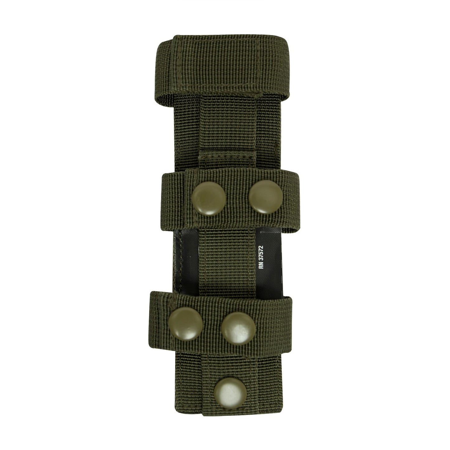 Rothco’s Tactical “TQ” Pouch is designed to hold your tourniquet and shears with an elastic hook & loop compartment and a hidden back pocket with a horizontal hook and loop strap that feeds through the handle of your shears.