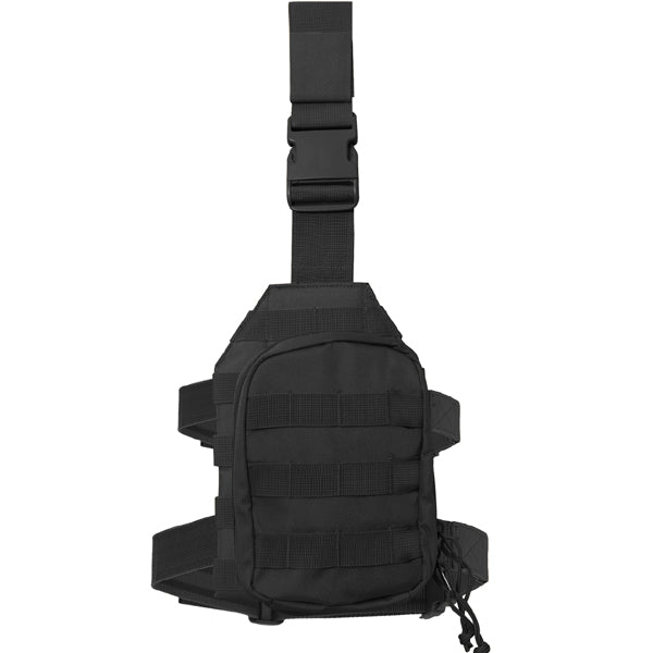 Rothco’s MOLLE Drop Leg Panel is designed to adapt to your tactical needs; the MOLLE panel can be utilized for mounting holsters, mag pouches, and other MOLLE accessories for easy access.