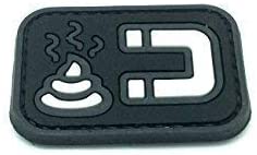 Shitmagnet PVC Patch, Velcro backed Badge. Great for attaching to your field gear, jackets, shirts, pants, jeans, hats or even create your own patch board. Size: 5x3.3cm