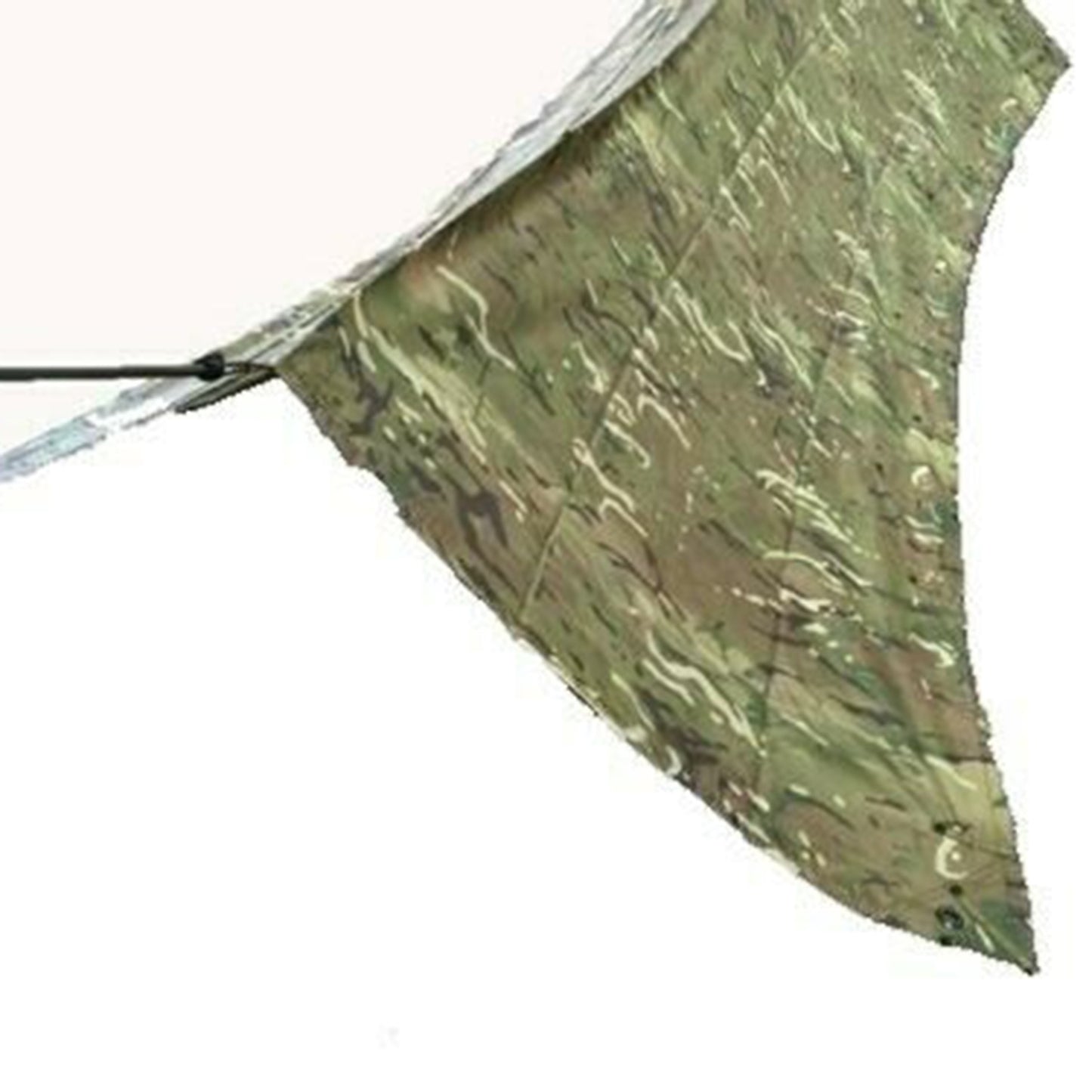 Made of 75D polyester taffeta Water head rating 2000mm Waterproof seams Non-rust copper studs Heavy duty webbing/reinforced stress points