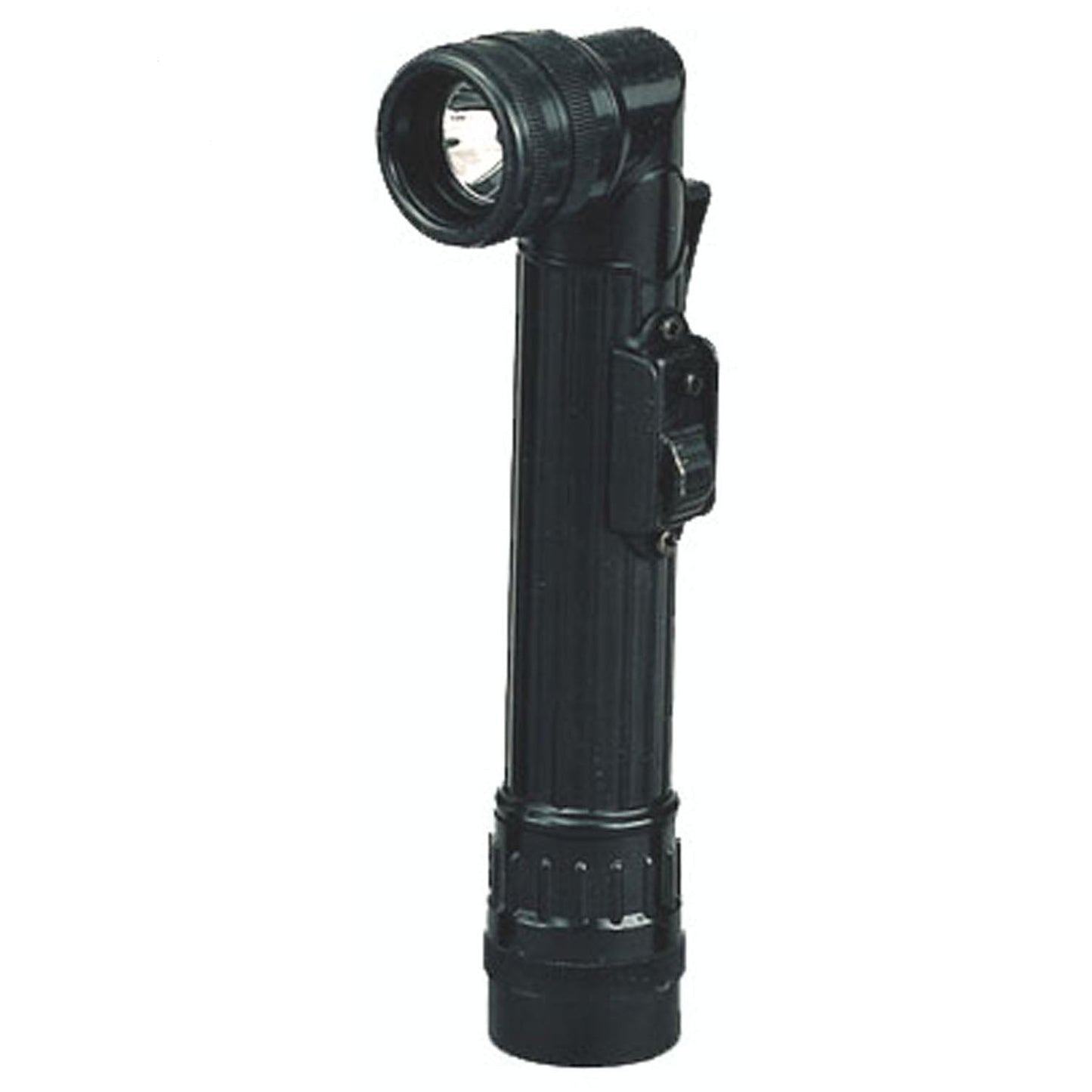 Army Style Flashlight AA Cell Black