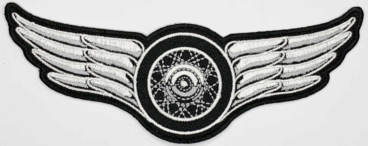 Road Captain Iron On Patch. Great for attaching to your jackets, shirts, pants, jeans, hats. Size: 12.7x5.08cm